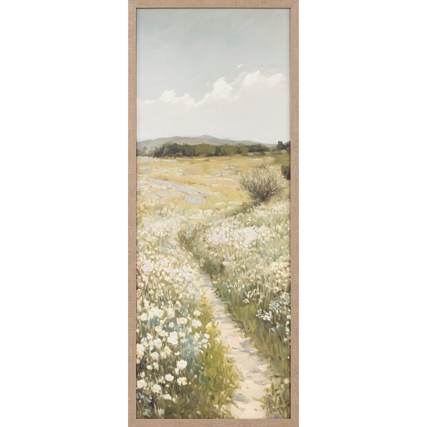 Set of 2 In the Meadows Canvases Green Image 4