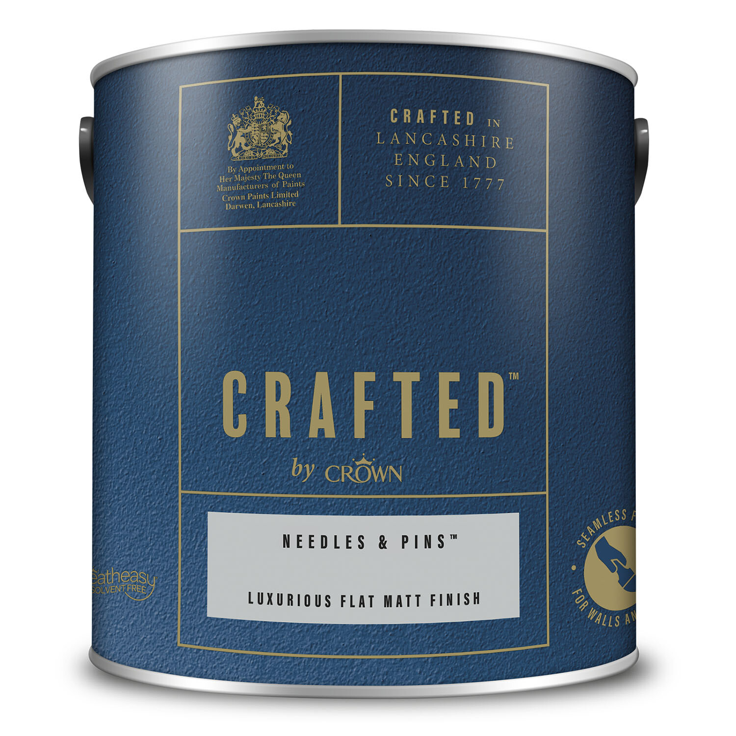 Crafted Flat Matt Paint 2.5L - Needles & Pins Image 6