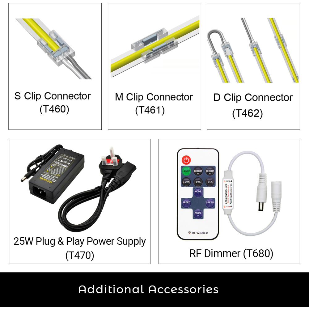 ENER‑J Warm White 480 LED 3000K Plug and Play Strip Light Kit with Remote 5m Image 9