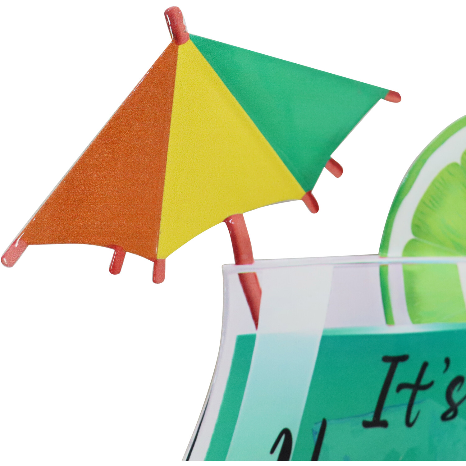 Indoor Outdoor Fun Cocktail Sign - Multicolour Image 4