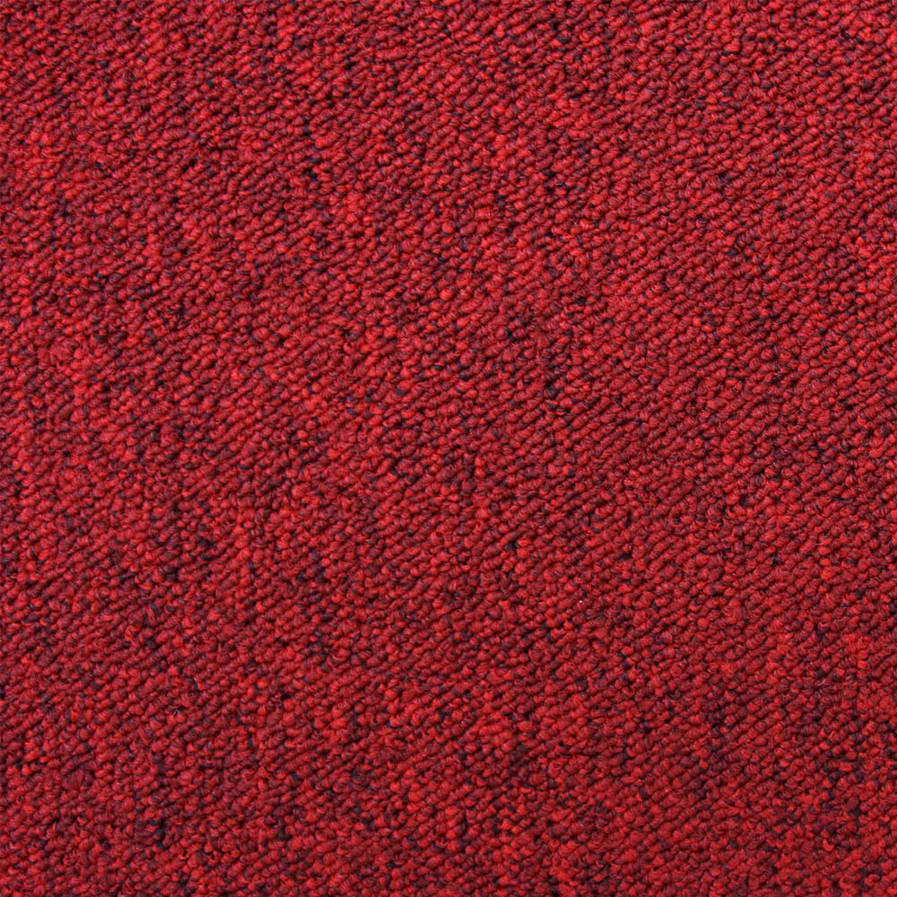 MonsterShop Scarlet Red and Charcoal Black Carpet Tile 40 Pack Image 3