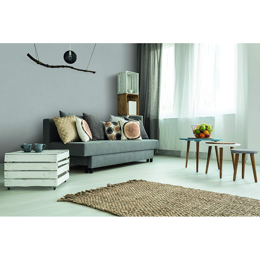 Johnstone's Feature Wall Silver Metallic Paint 1.25L Image 4