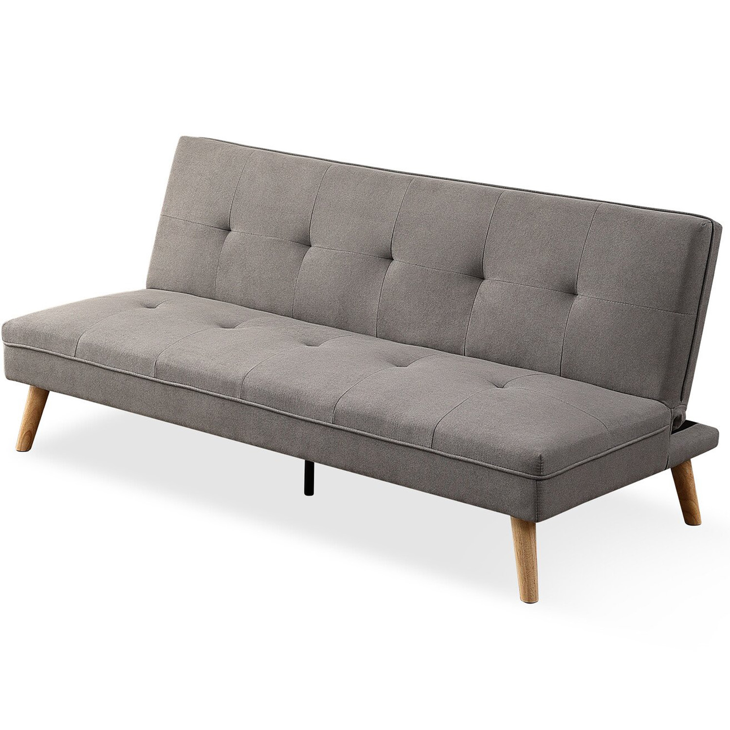 Monty 2 Seater Grey Sofa Bed Image 2