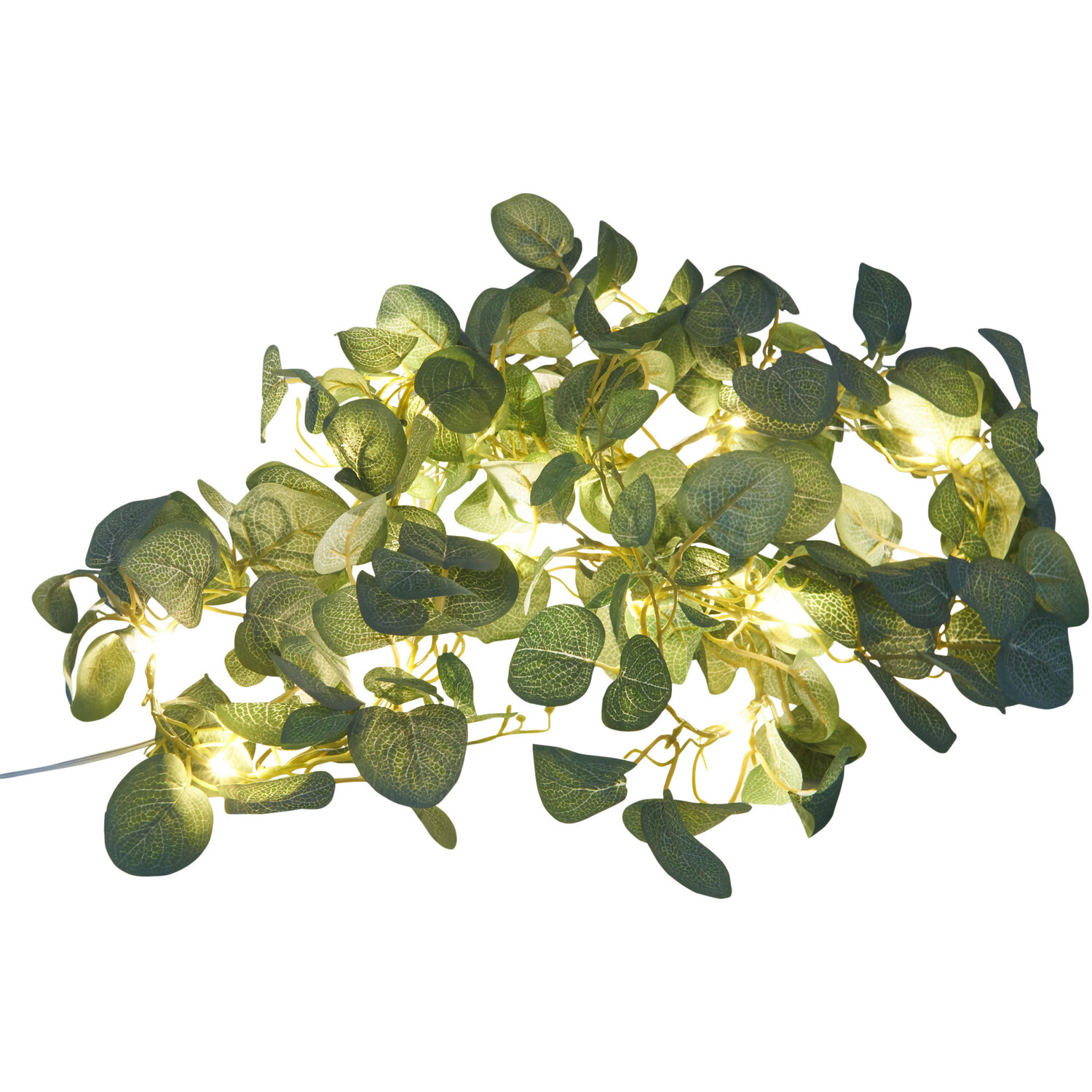1.9m Eucalyptus Garland - Green Image 3