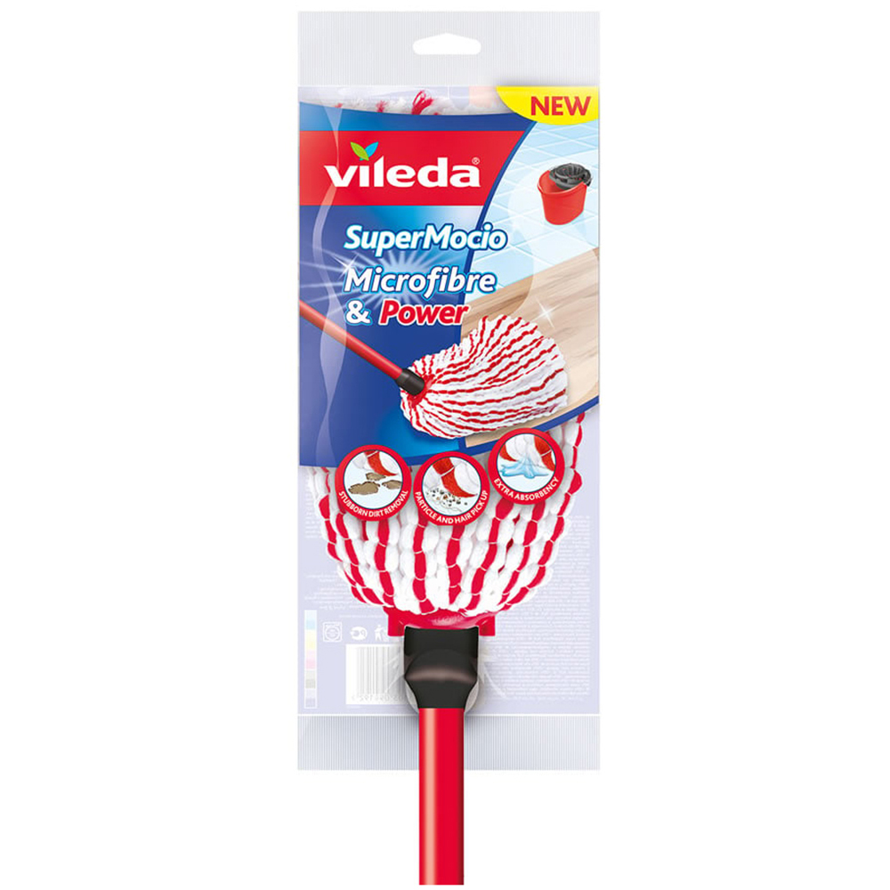 Vileda Supermocio Microfibre and Power Mop Image 3