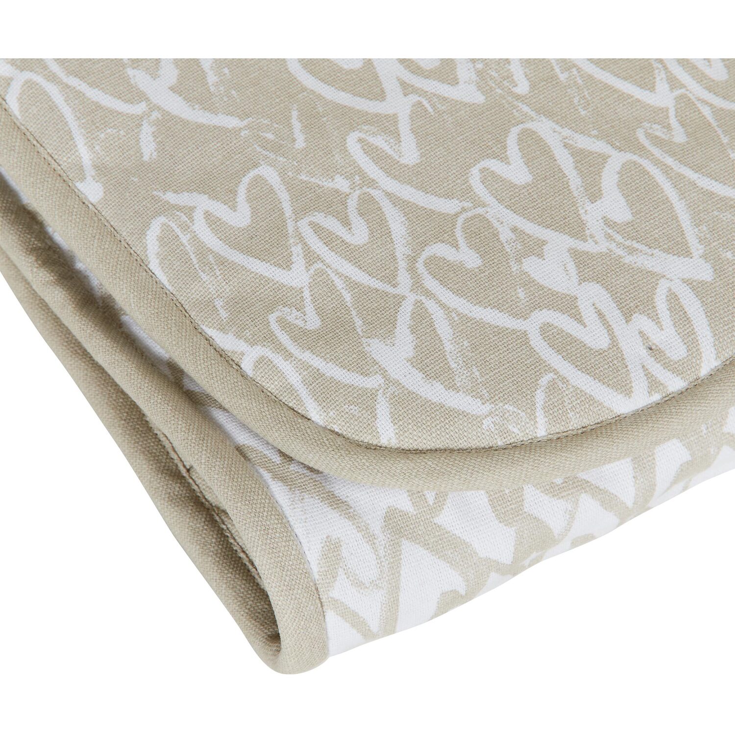 Gold Heart Double Oven Glove - Natural Image 4