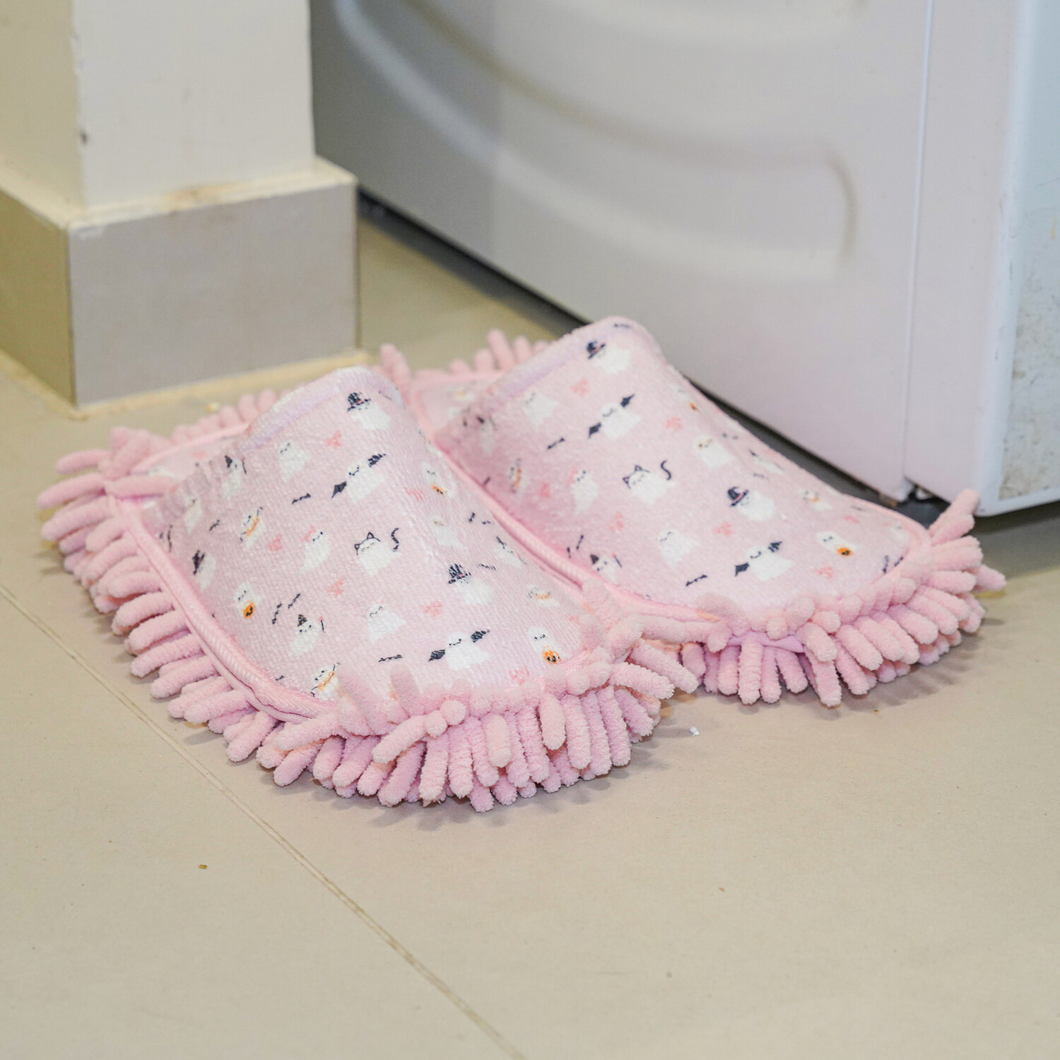 Ghost Chenille Slippers Pink Image 6