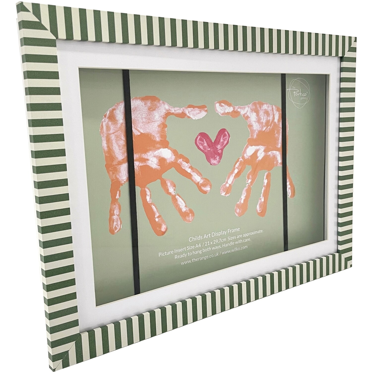 Childs Art Display Photo Frame Green Image 2