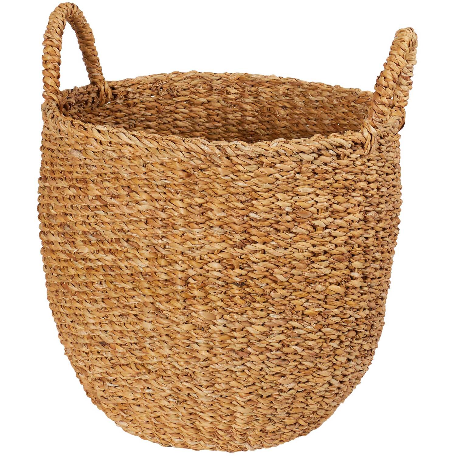 Set of 3 Bohemian Seagrass Baskets - Natural Image 3