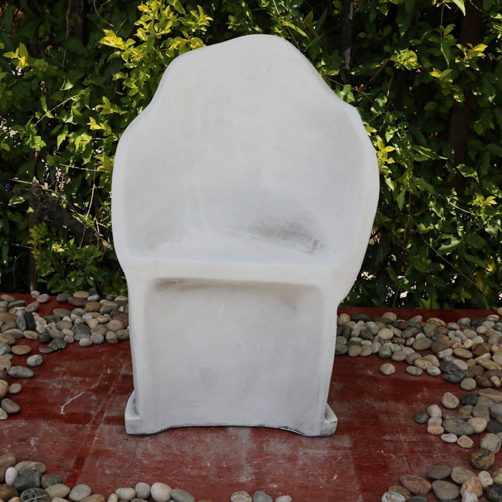 Face Sculptural Statue Grey Image 6