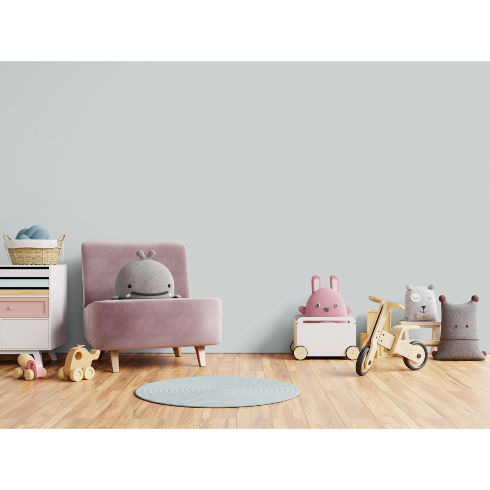 Johnstone's Washable Frosted Silver Matt Emulsion Paint 2.5L Image 4