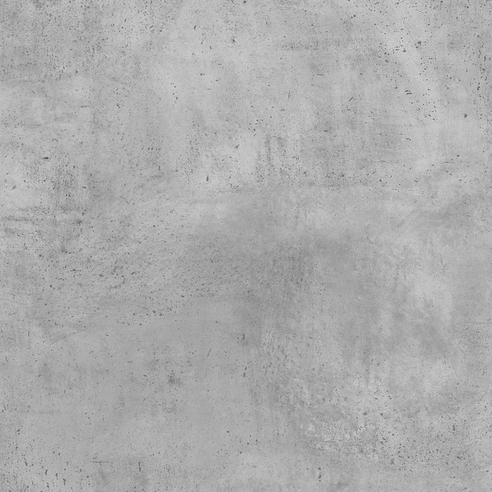 Walplus 2-Tier Concrete Grey Square Coffee Table Image 6