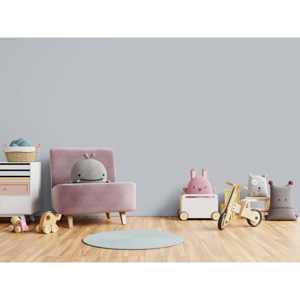 Johnstone's Washable Manhatten Grey Matt Emulsion Paint 2.5L Image 4