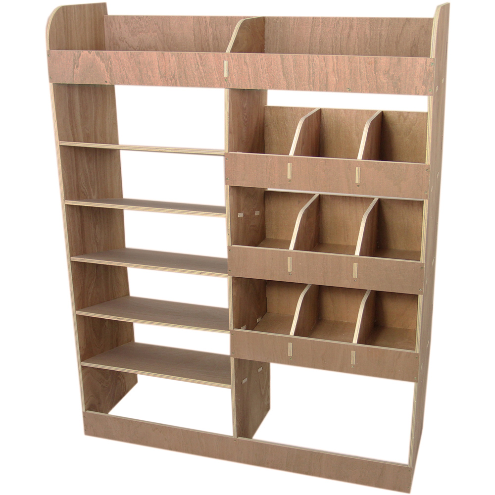 Monster Racking Brown Vauxhall Vivaro SWB Plywood Van Image 3