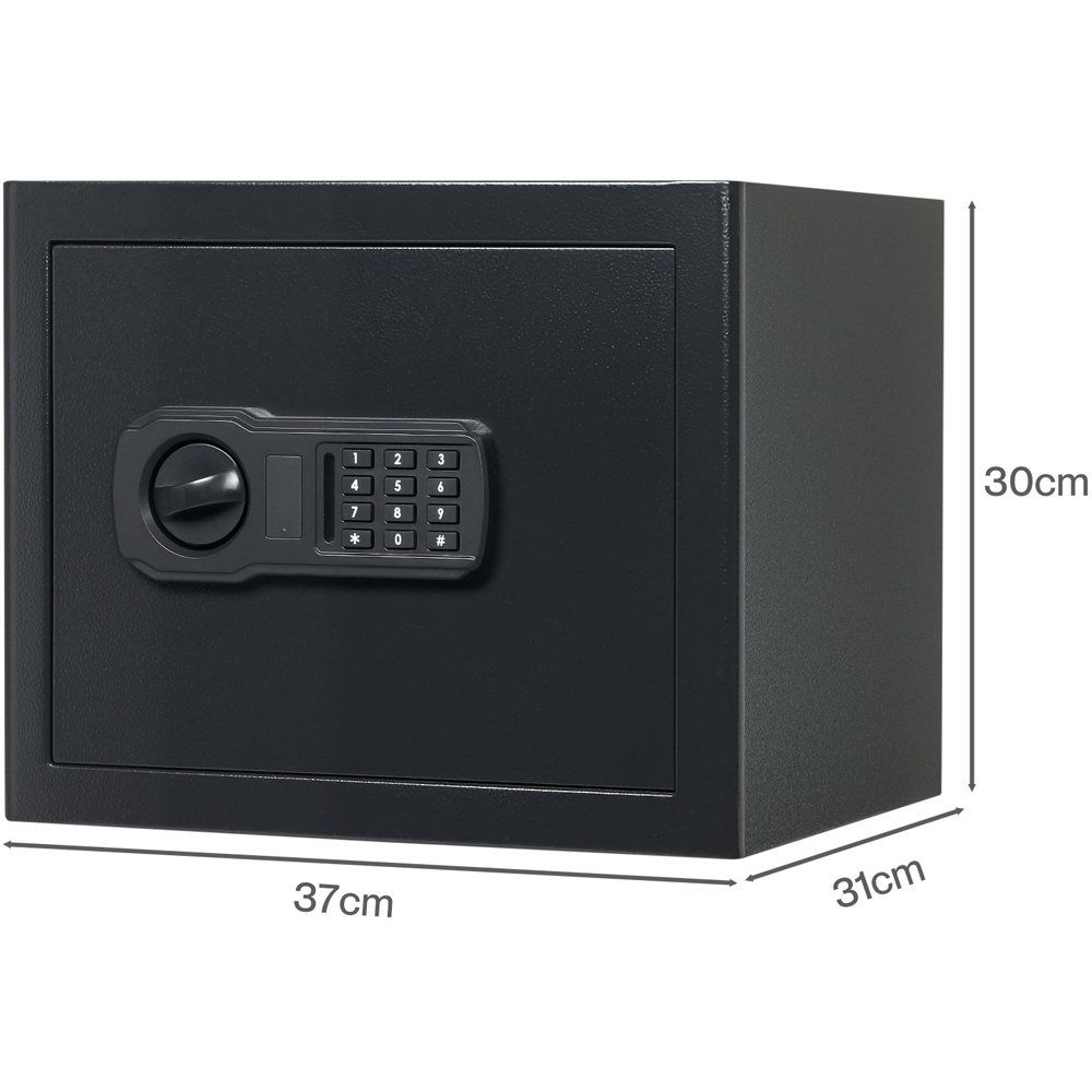 Levede Black Fireproof Digital Safe 31L Image 9