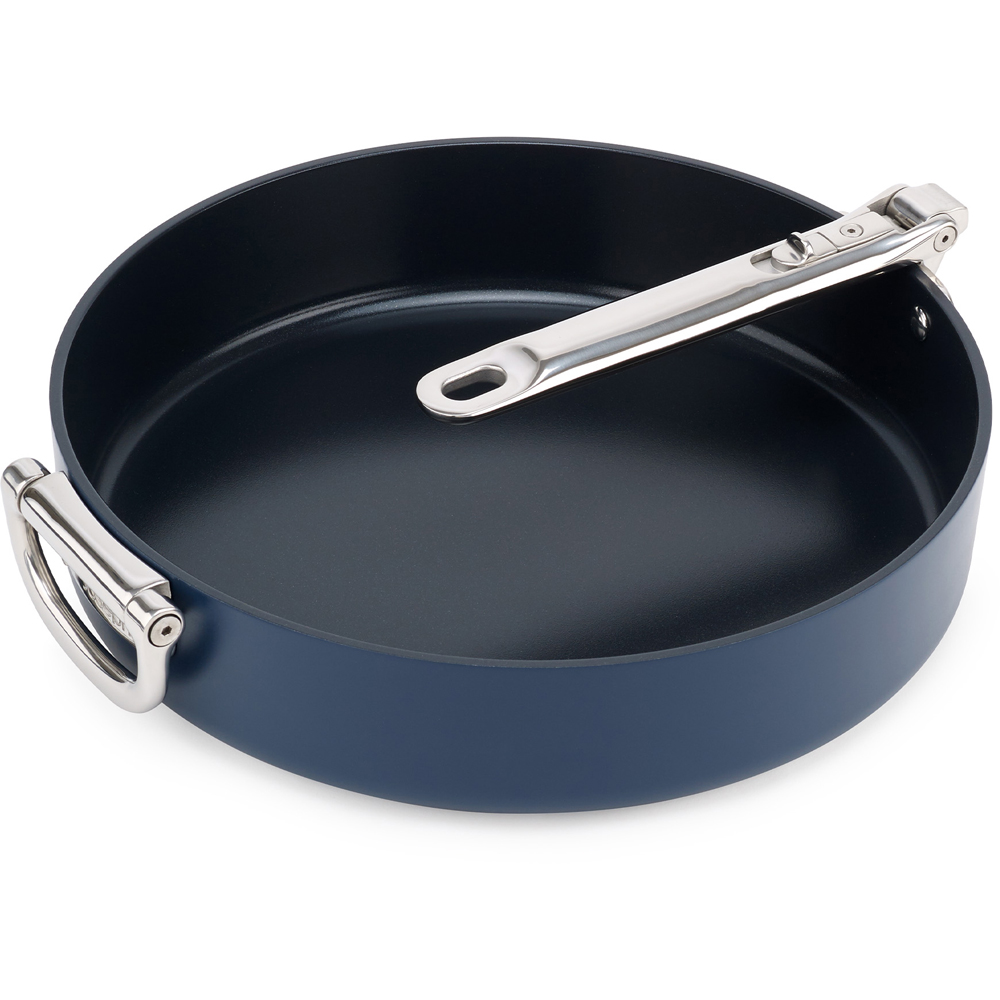Joseph Joseph Space Blue Ceramic Folding Handle Non-Stick Frying Pan 30cm Image 3