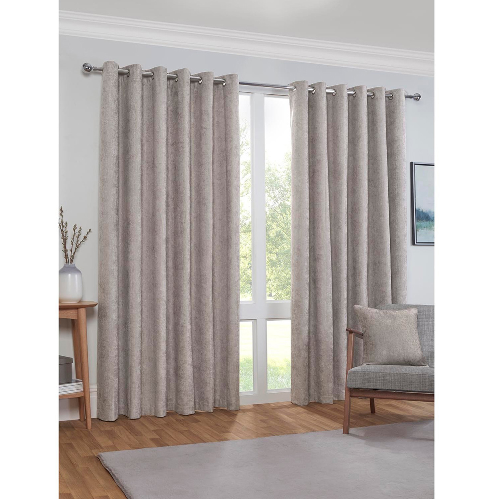 Divante Alden Thermal Curtains - Dove Grey / 229cm Image 2