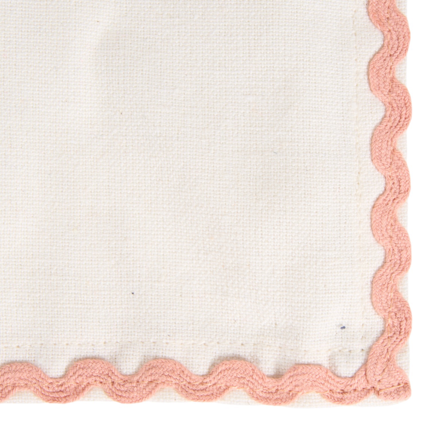Cream Scallop Napkins 2 Pack Image 4