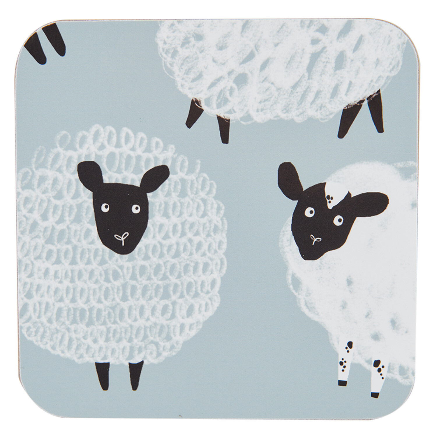 Highland Flock Placemat and Coaster Set - Multicolour Image 2