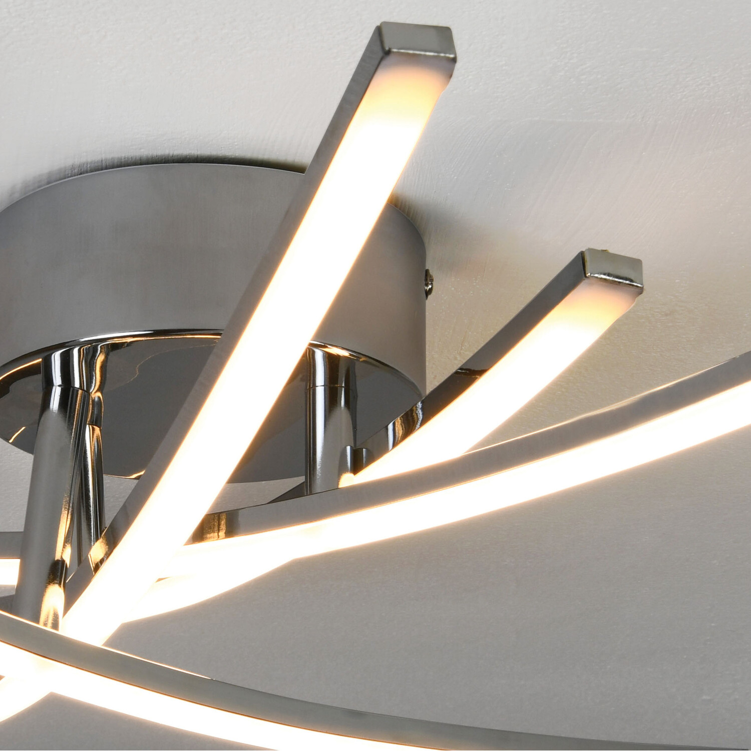 Arizona Chrome LED Ceiling Light Image 4