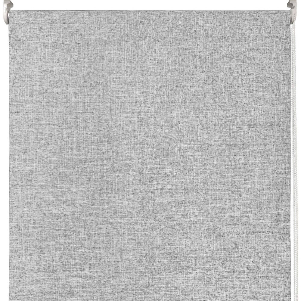 Textured Blackout Roller Blind Cloud 120cm Image 2