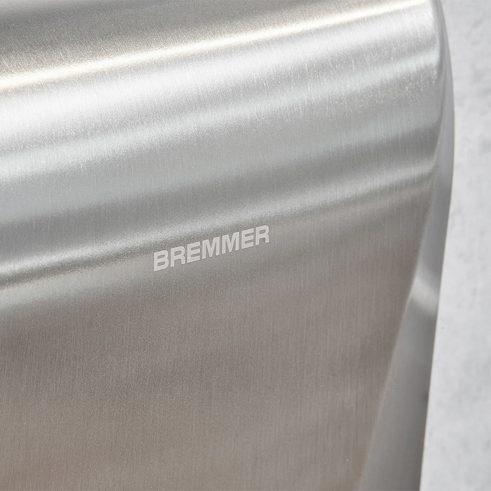 Bremmer Brushed Steel Blade Hand Dryer 1500W Image 6
