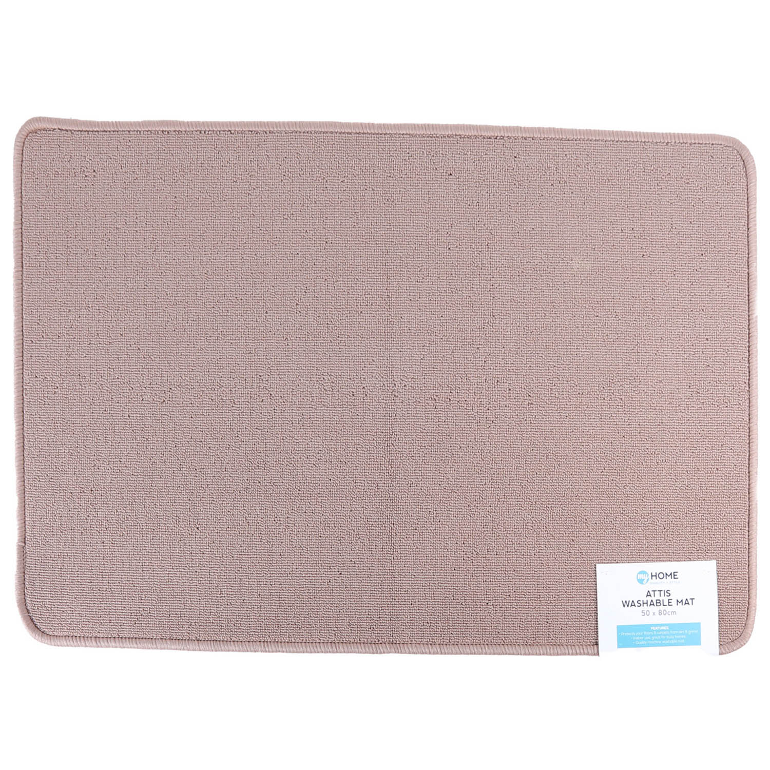 My Home Attis Machine Washable Medium Doormat 50 x 80cm Image 2