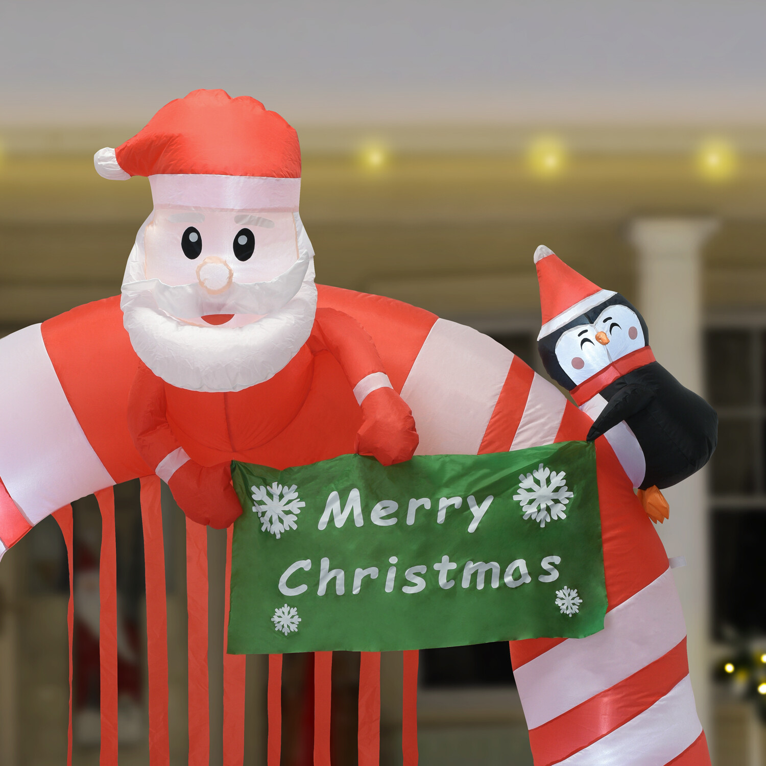 Inflatable Festive Arch Multicolour Image 3