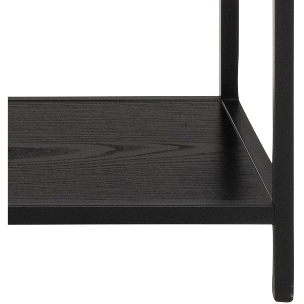 Furniture To Go Seaford Black 4 Shelf Bookcase Image 8