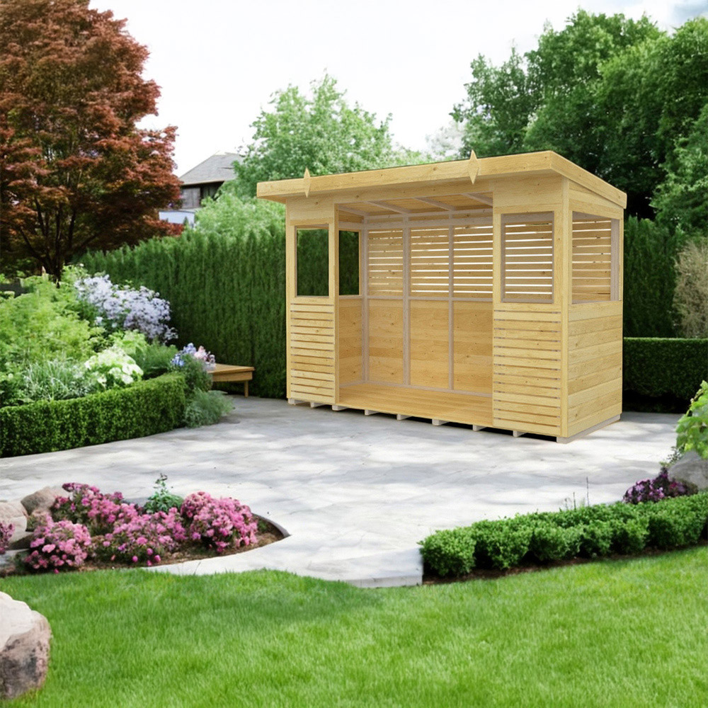 DIY Sheds 10 x 4ft Pressure Treated Tongue and Groove Timber Outdoor Kitchen Shelter Image 7