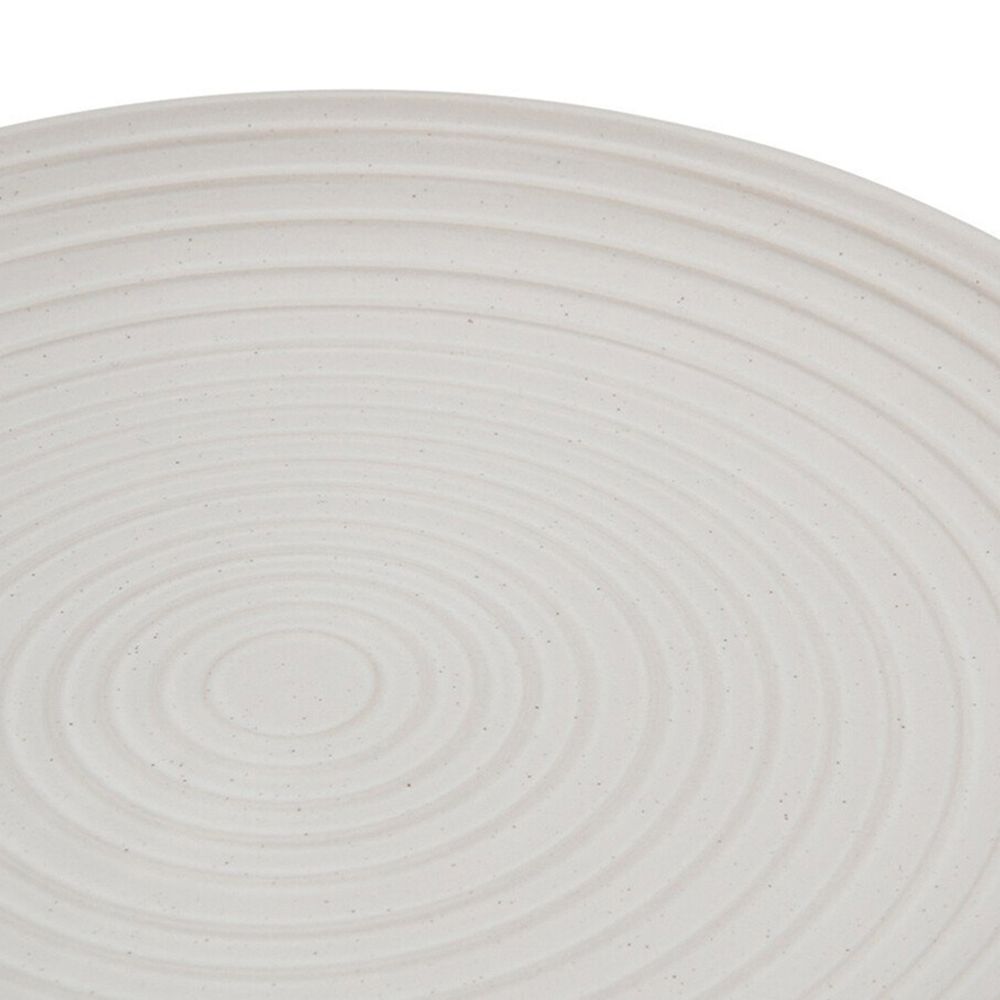 Genoa Ribbed Plate - Cream / Side Plate Image 2