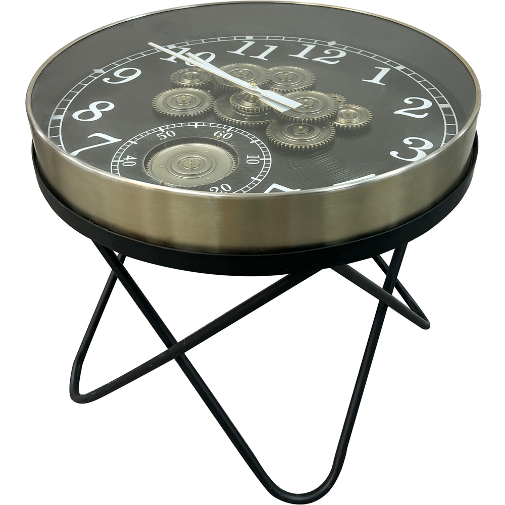 Clog Clock Side Table Image 2
