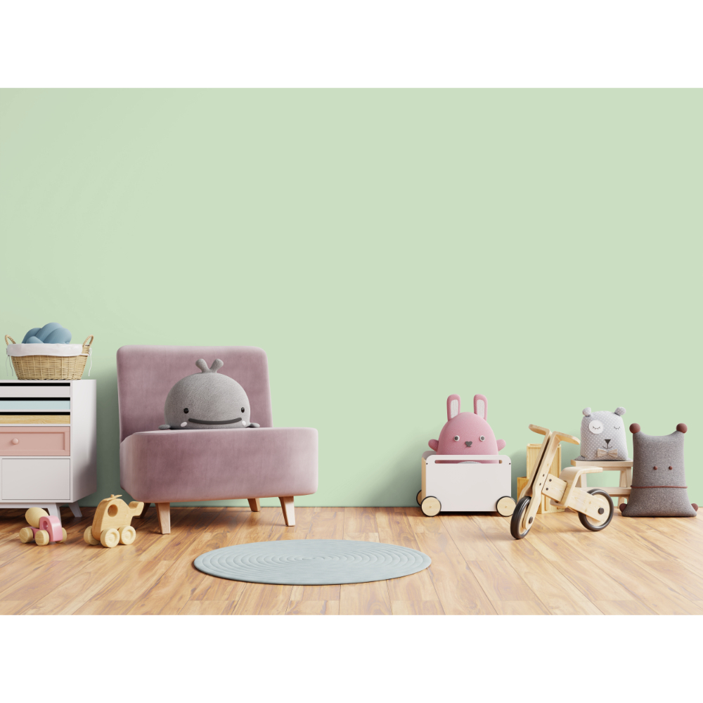 Johnstone's Washable Natural Sage Matt Emulsion Paint 2.5L Image 4