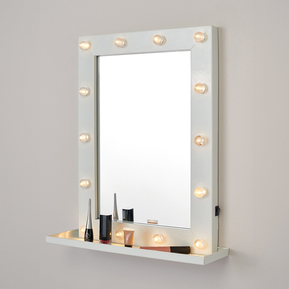 Hollywood Glam LED Wall Mirror 50 x 40cm Image 4