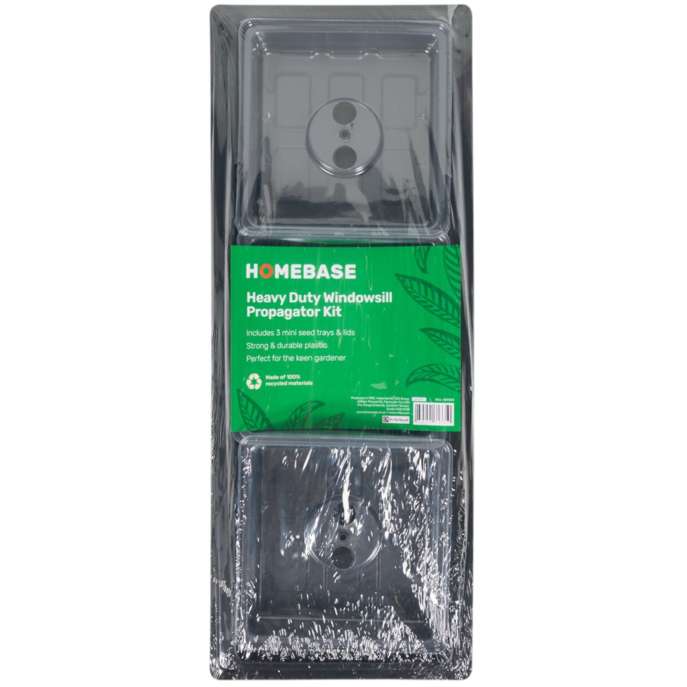 Heavy Duty Windowsill Propagator Kit Black Image 3