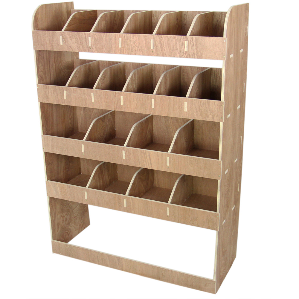 Monster Racking Brown Vauxhall Vivaro SWB Plywood Van Image 2