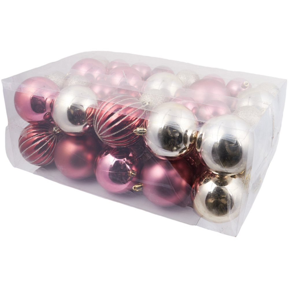 Pack of 68 Blushing Ballroom Baubles Image 2