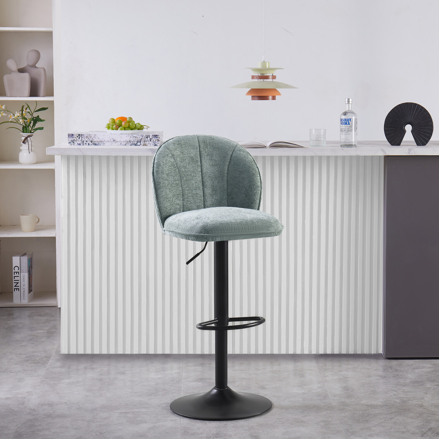 Hunter Barstool Grey Image 8