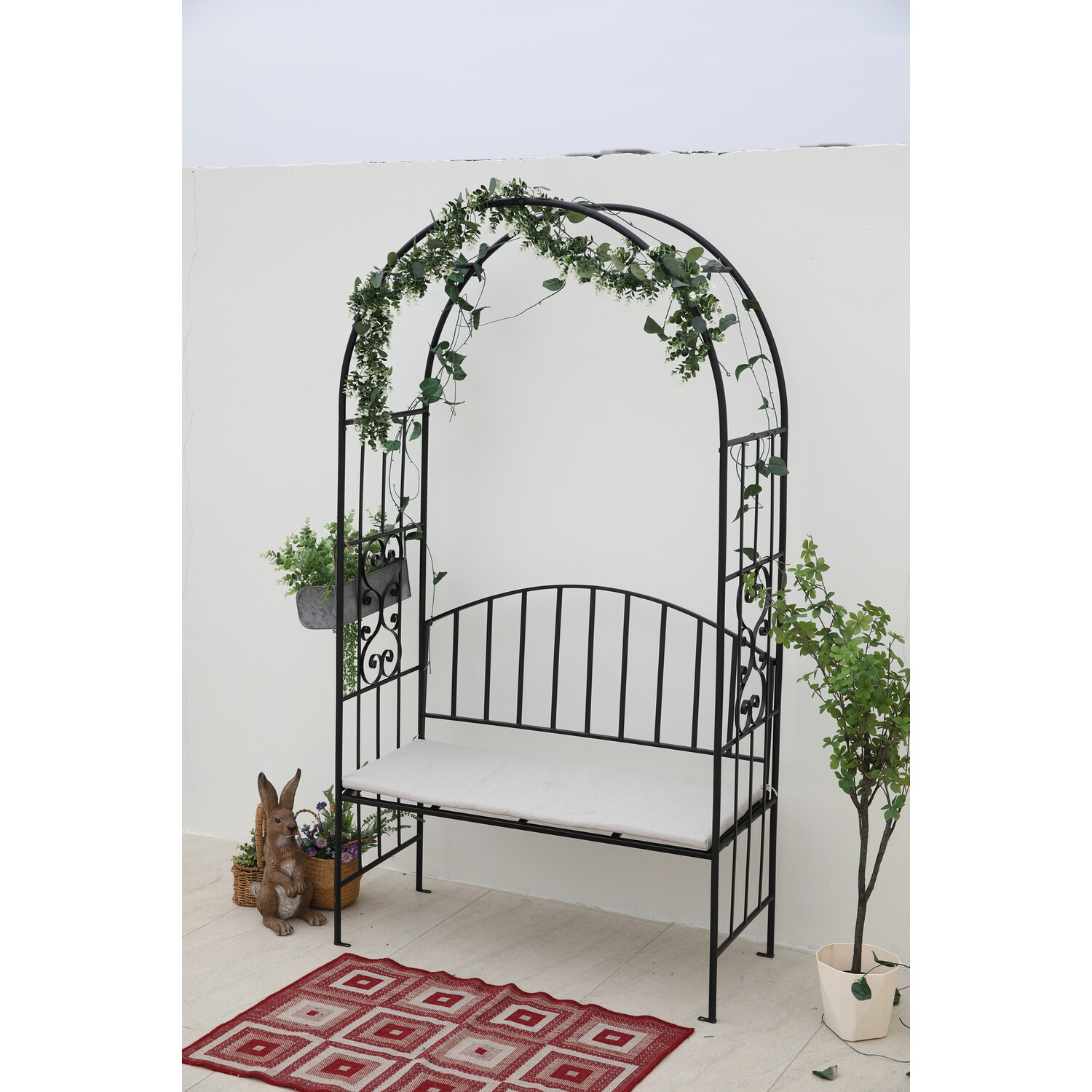 Annabelle Arch Bench - Black Image 2