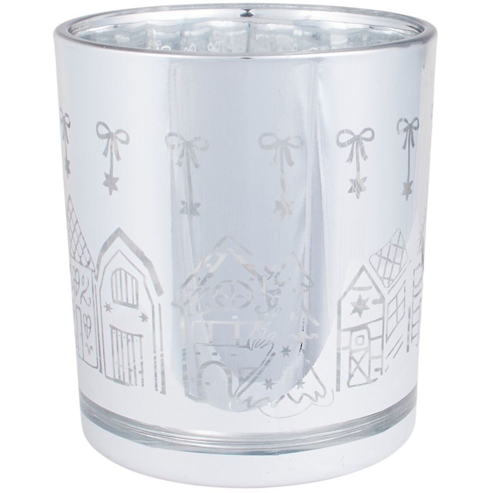 Christmas Glass Candle Holder Image 6