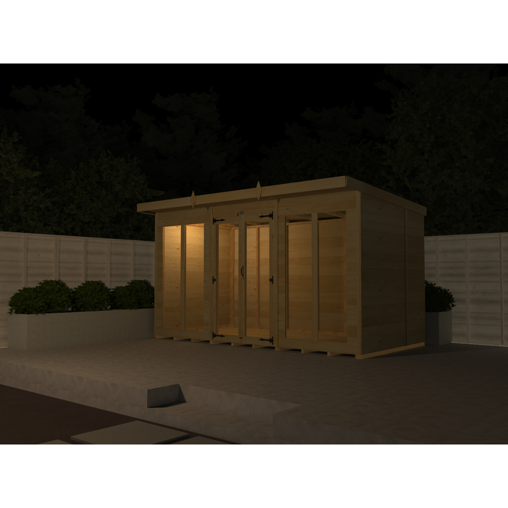 DIY Sheds 18 x 5ft Tongue and Groove Timber Pent Summerhouse Image 4