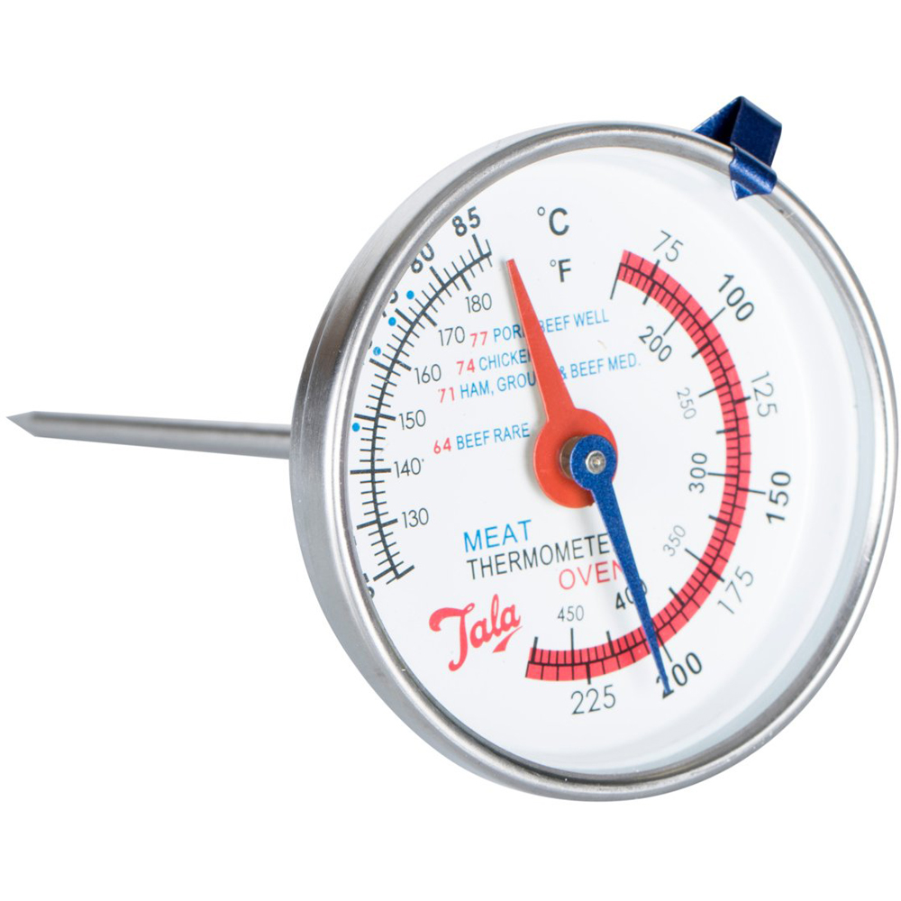 Meat and Oven Thermometer - Silver Image 2