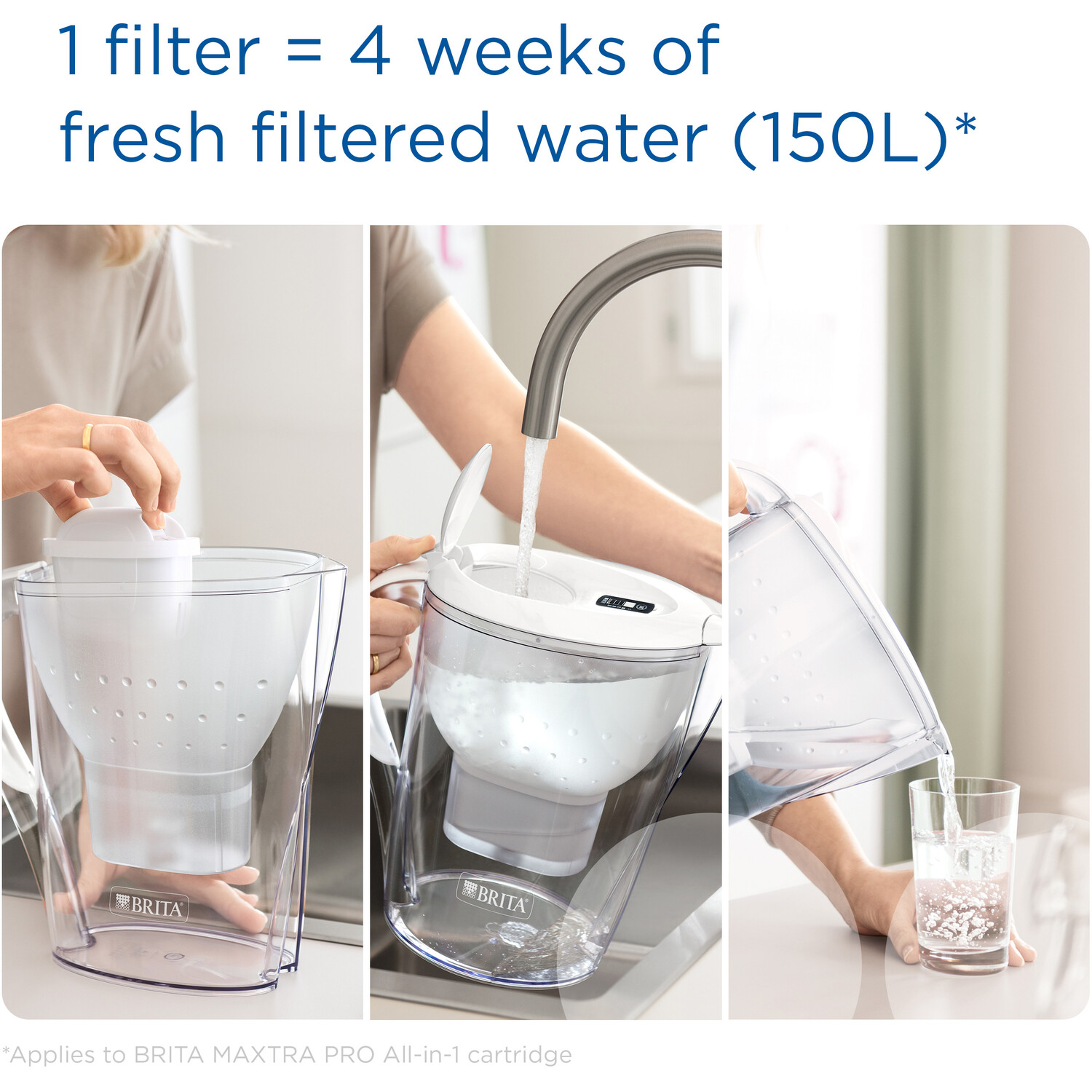 BRITA Marella White Filter Jug 3.5L Image 3