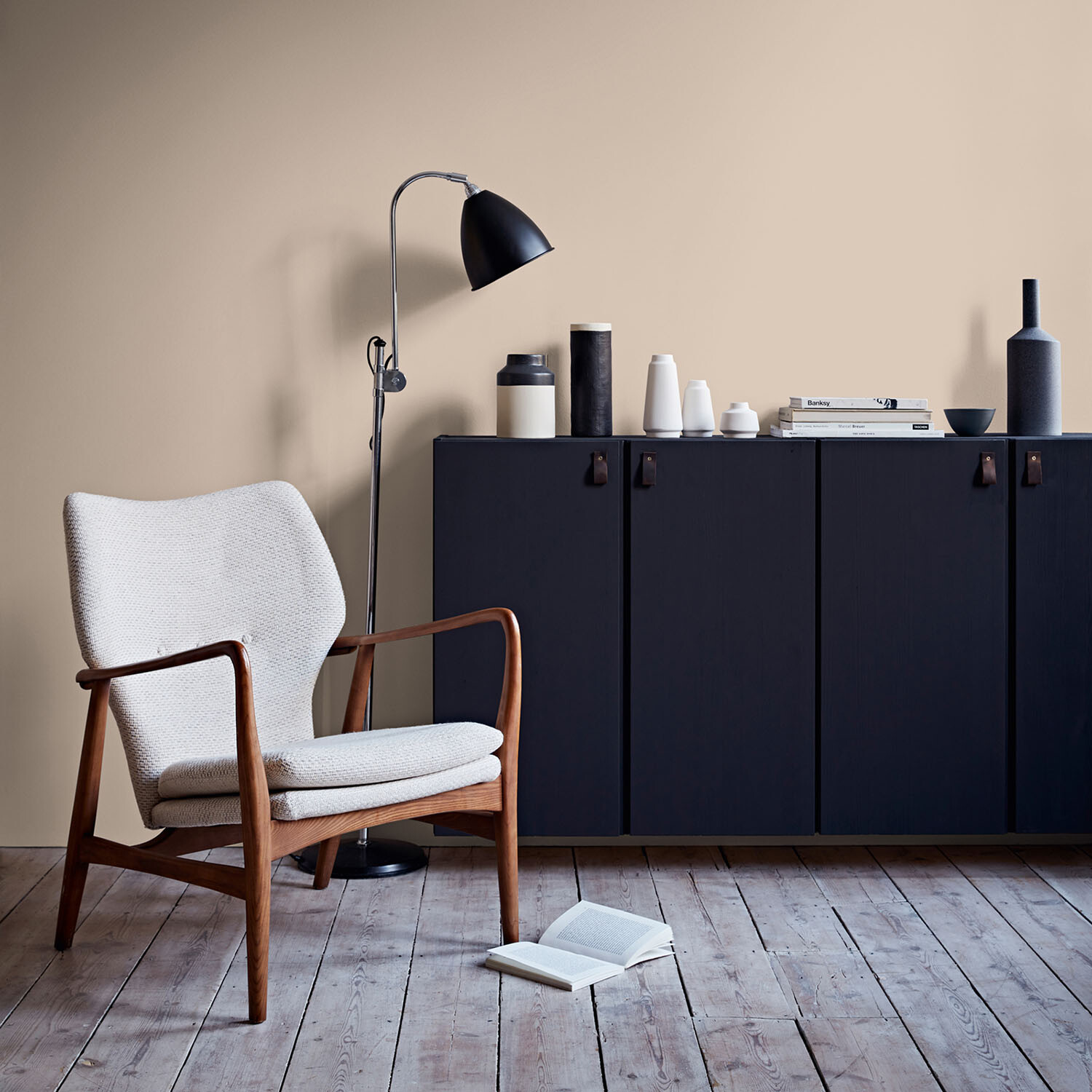 Crown Matt Emulsion Paint 5L - Toasted Almond Image 2