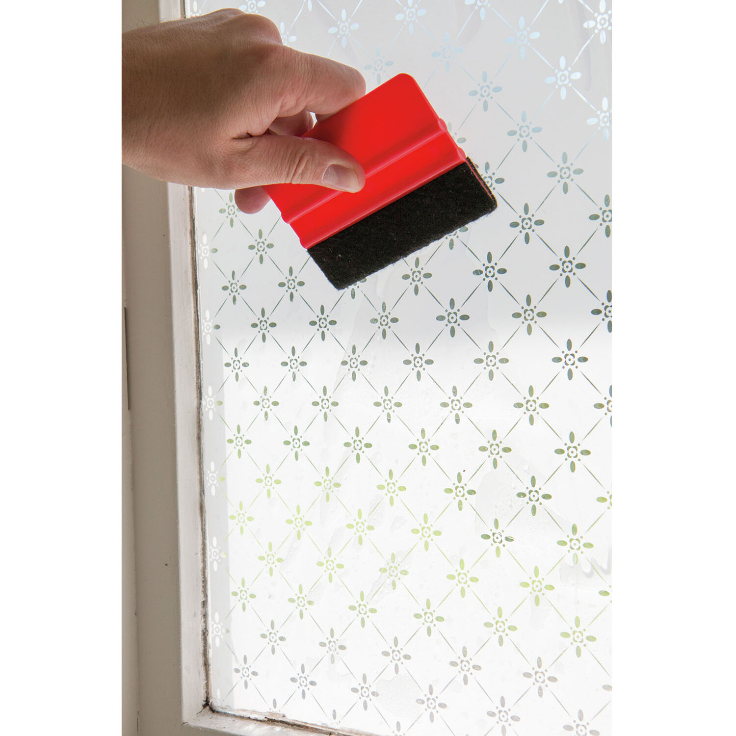 d-c-fix Self Adhesive Static Ally Window Privacy Film - White/Translucent Image 8