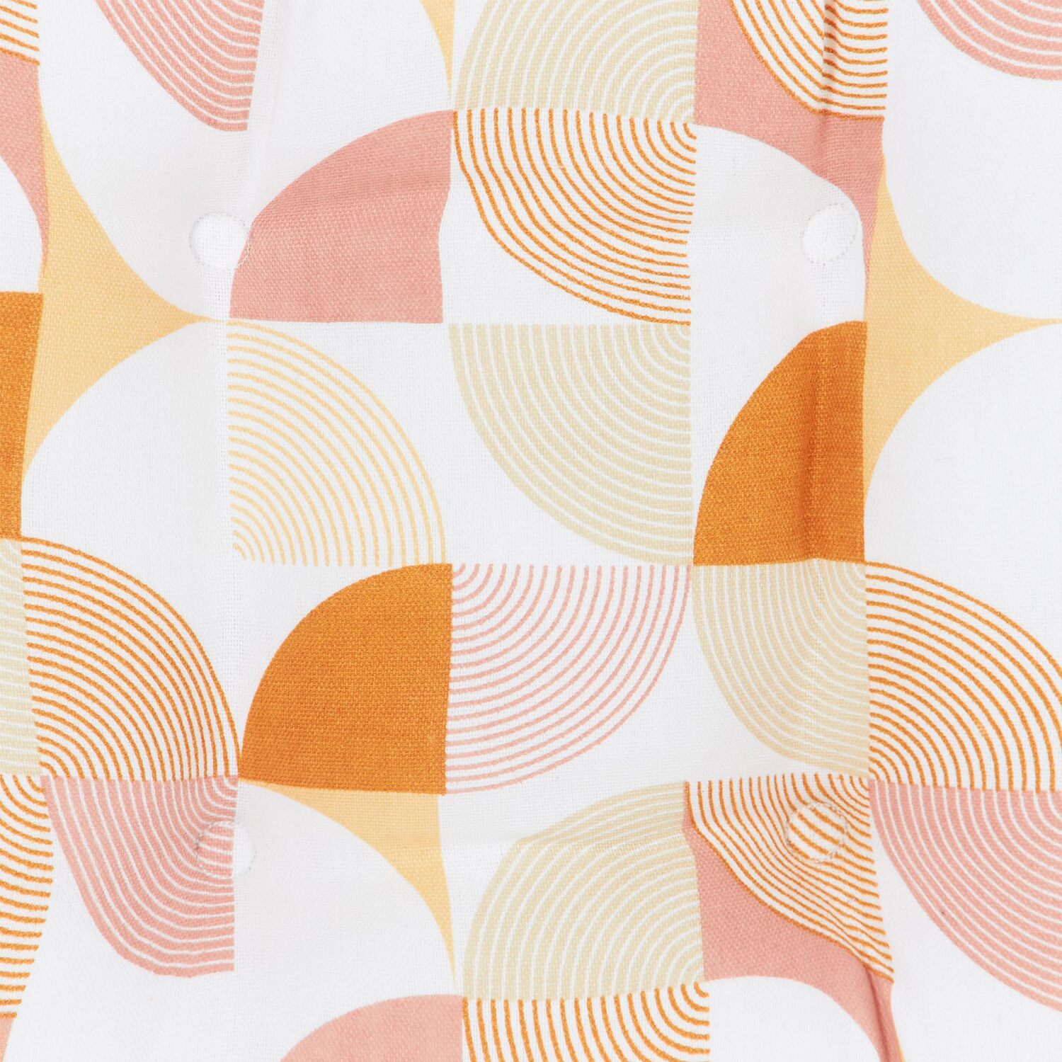 Geometric Seat Pad - Pink Image 3