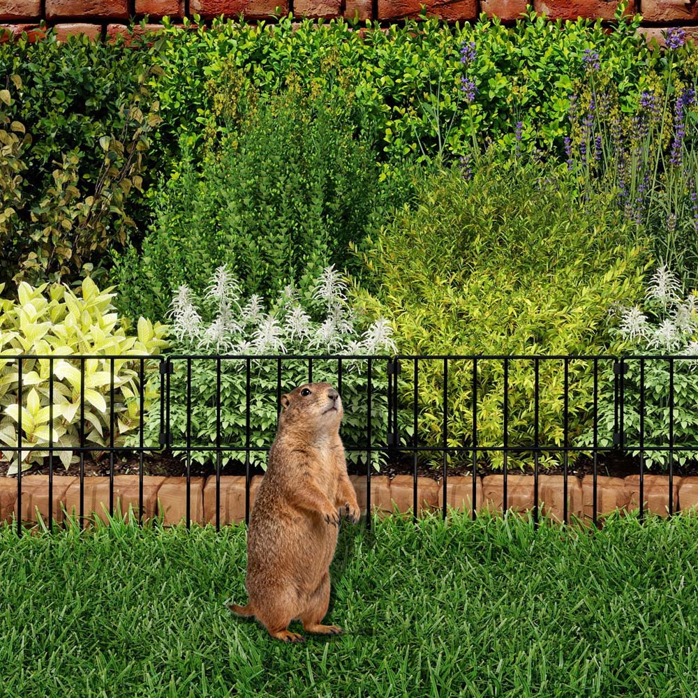 Levede Metal Animal Barrier Garden Fence 42 x 32cm 10 Pack Image 2
