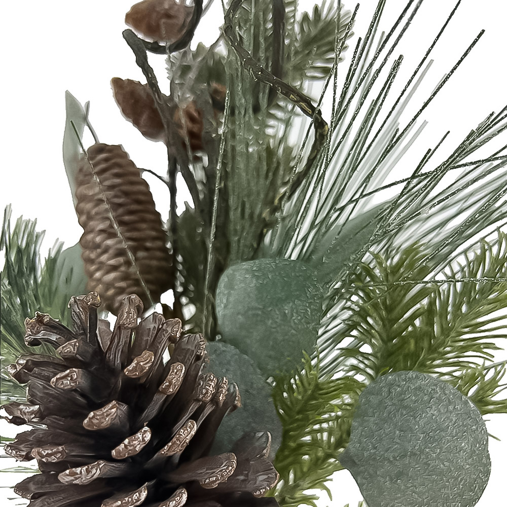 Twiggy Eucalyptus PickGreen and Brown Image 3