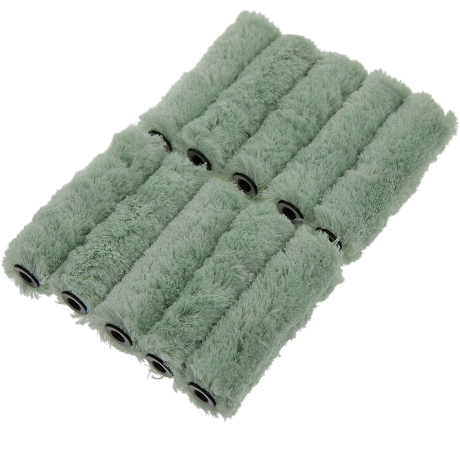 Pack of 10 Coral Earthwise Medium Pile Mini Roller Sleeves Image 2