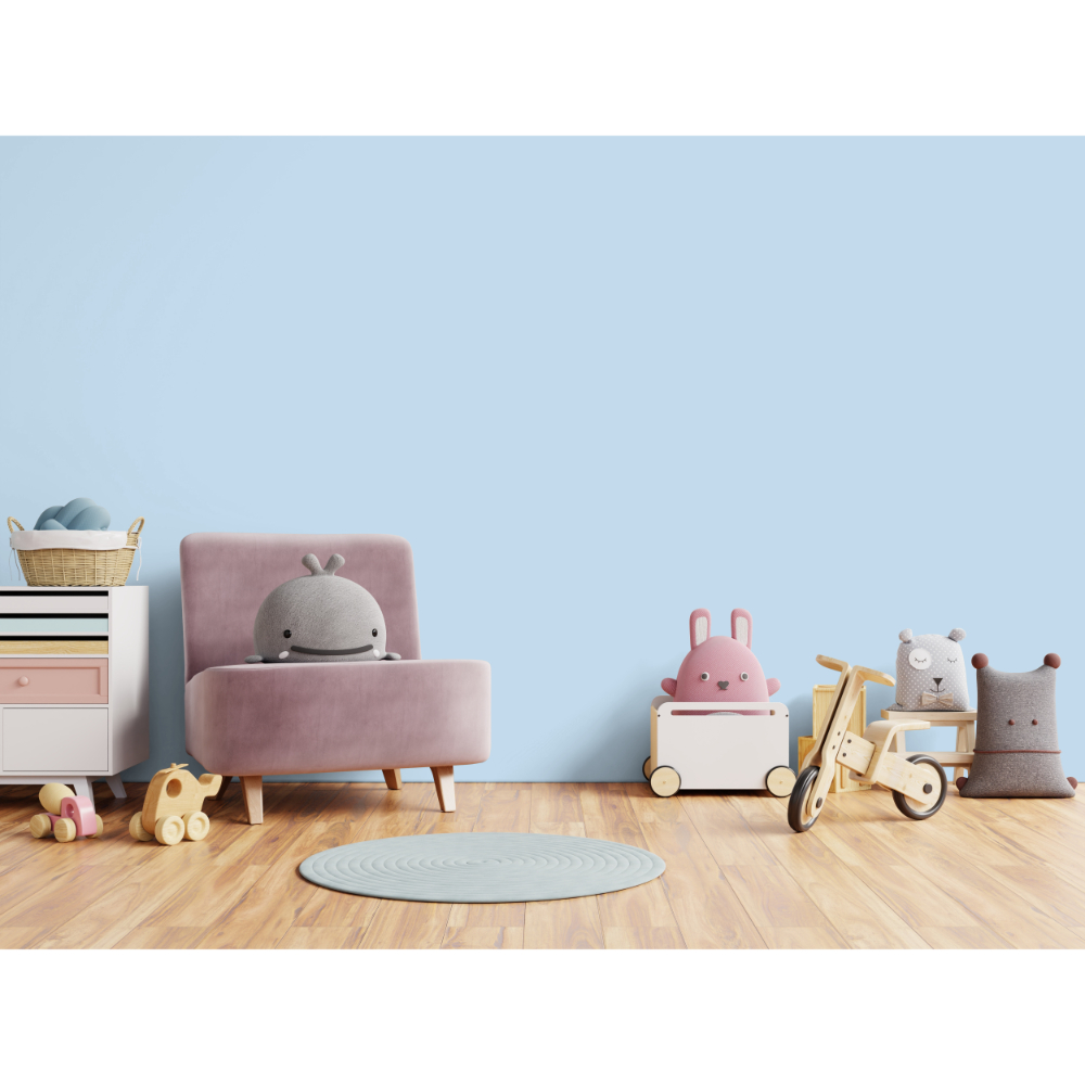 Johnstone's Washable Blue Horizon Matt Emulsion Paint 2.5L Image 4